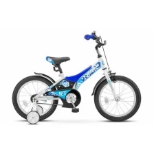 Детский велосипед STELS Jet 16 Z010 (2020) голубой/зелёный