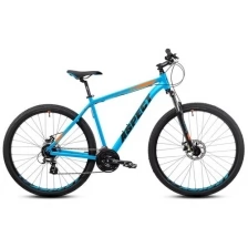 Велосипед ASPECT Ideal 29"-18"-22г (Сине-оранжевый)