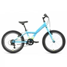 Велосипед для малышей Forward DAKOTA 20 1.0 бирюзовый/ярко-зеленый (RBK22FW20583)