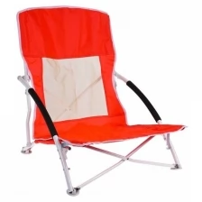Koopman Пляжное кресло Siesta Beach красное, до 110 кг FD8300360