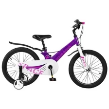Детский велосипед MAXISCOO , Серия "Space", Стандарт,18", Фиолетовый