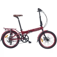 Велосипед SHULZ Easy Disk (glitter red/сияющий красный YS-9018)