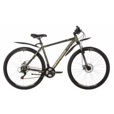 Горный велосипед STINGER BIKE Stinger 29" Caiman D зеленый, размер 18" 29SHD.CAIMAND.18GN2