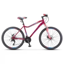 Велосипед Stels Miss 5000 D 26 V020 (2021) 16 фиолетовый/розовый (требует финальной сборки)