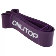 ONLITOP Эспандер ленточный, многофункциональный, 23-68 кг, 208 х 6,4 х 0,5 см, цвет фиолетовый