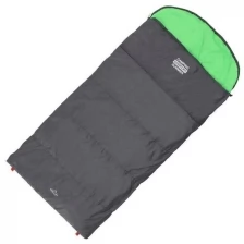 Maclay Спальник 2-слойный, R одеяло+подголовник 210 x 100 см, camping comfort summer, таффета/таффета, +5°C