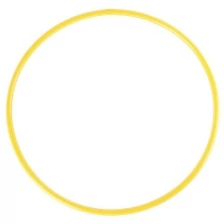 Обруч, диаметр 70 см, цвет жёлтый
