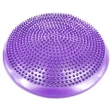 Подушка массажная балансировочная, диаметр 33 см, фиолетовая