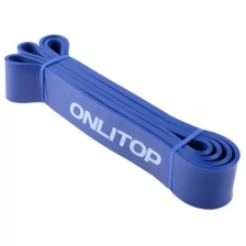 ONLITOP Эспандер ленточный, многофункциональный, 208 х 4,5 х 0,5 см, 17-54 кг, цвет синий