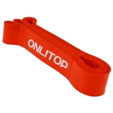 ONLITOP Эспандер ленточный, многофункциональный, 208 х 4,4 х 0,5 см, 17-54 кг, цвет красный
