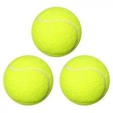 Мяч для большого тенниса № 909, тренировочный (набор 3 шт)