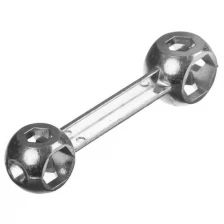 Ключ «косточка», 10 размеров 6-15 мм, цинковый сплав
