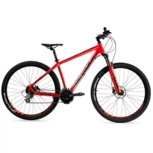 Велосипед горный Dewolf 2022 Grow 20, 22, neon red/black/red