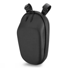 Большая вместительная передняя сумка для электросамоката Xiaomi M365 и др. - черная