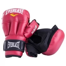 Перчатки для рукопашного боя Everlast HSIF Leather 12oz L красные