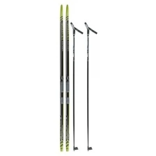 Бренд ЦСТ Комплект лыжный бренд ЦСТ (200/160 (+/-5 см), крепление: NNN) цвета микс