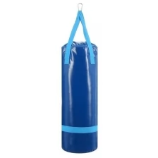 Мешок боксёрский на ременной ленте 20 кг, цвет синий