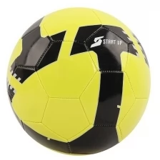 Мяч футбольный для отдыха Start Up E5120 лайм/чёрн р5