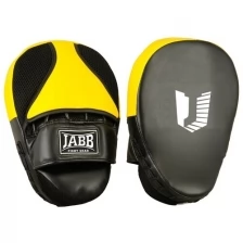 Лапа боксерская (пара) Jabb JE-2194 искусственная кожа черный/желтый N/S