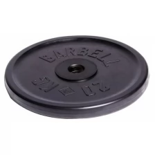 Диск олимпийский "Barbell" d 51 мм чёрный 20,0 кг