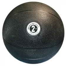 Медбол/ Мяч для атлетических упражнений/медицинбол надувной SPRINTER, 2 кг. Наполнитель: ПВХ. Цвет: черный.