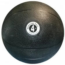 Медбол/ Мяч для атлетических упражнений/медицинбол надувной SPRINTER, 4 кг. Наполнитель: ПВХ. Цвет: черный.