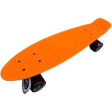 Penny Board / Пенни Борд 22 Оранжевый на черных колесах Скейтборд Penny Board 22
