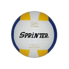 Мяч волейбольный/Мяч пляжный/Мяч для волейбола/Волейбольный мяч SPRINTER VS3002. Цвет бело-сине-жёлтый. Размер: 5.