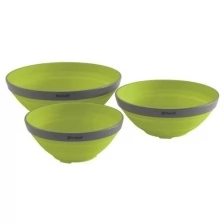 Набор складных мисок Outwell Collaps Bowl Set Lime Green