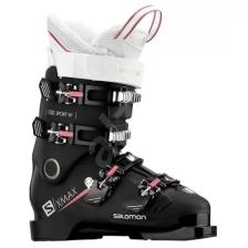Горнолыжные ботинки Salomon X Max 100 W Sport Black/White/Pink (19/20) (22.5)