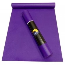 Коврик для йоги RamaYoga "Yin-Yang Studio", 183 см х 60 см х 3 мм, фиолетовый