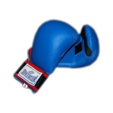 Перчатки/ накладки для карате/накладки для рукопашного боя (единоборств) SPRINTER. Цвет: красный/синий, размер XL..