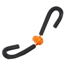 Эспандер TORRES Thigh master, пластиковая защита пружины, мягкие ручки, цвет серый-оранжевый
