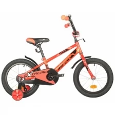 Детский велосипед NOVATRACK 16" EXTREME красный, сталь, тормоз нож, короткие крылья, полная защ.цепи 163EXTREME.RD21