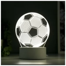 Светильник "Футбольный мяч" от сети 9.5x12.5x16 см