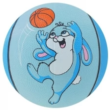 Мяч баскетбольный "Заяц", ПВХ, клееный, размер 3, 306 г