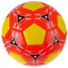 Мяч футбольный, 2 подслоя, глянец PVC, машинная сшивка, размер 2, цвета микс 440902 .