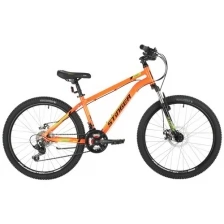 Велосипед STINGER 24" ELEMENT EVO 2021 оранжевый, алюминий, размер 12"