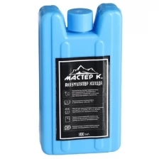 Мастер К Аккумулятор холода "Мастер К", 100 мл, 10.5 × 5.5 × 2.3 см, синий