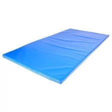 Мат 200 х 100 х 4 см, армированный ПВХ 630-650 г/м², изолон НПЭ, цвет синий
