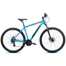 Велосипед Aspect Ideal 29 2022 Сине-Оранжевый (Дюйм:20)