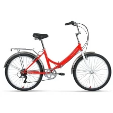 Велосипед Forward VALENCIA 24 2.0 красный, белый/24 "/16.0 " 2022 года (RBK22FW24079)