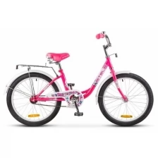 STELS Велосипед 20" Stels Pilot-200 Lady, Z010, цвет розовый, размер 12"