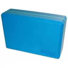 Кирпичик (блок) для йоги утяжелённый. Цвет: голубой: YJ-K2-СГ.