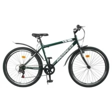 PROGRESS Велосипед 26" Progress модель Crank RUS, цвет темно-зеленый, размер рамы 19"