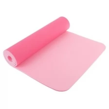Коврик для йоги 183 ? 61 ? 0,8 см, цвет розовый Sangh 3551184 .