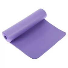 Коврик для йоги 183 x 61 x 1 см, цвет фиолетовый