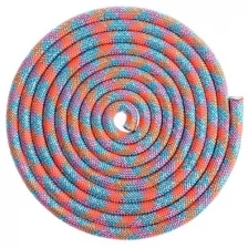 Скакалка гимнастическая утяжелённая, длина 3 м, цвет мультицвет, с люрексом