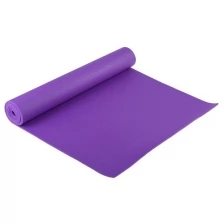 Коврик для йоги 173 x 61 x 0,4 см, цвет тёмно-фиолетовый