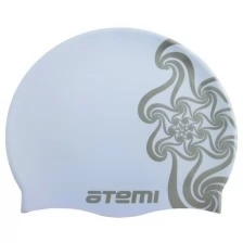 Atemi Шапочка для плавания Atemi PSC302, детская, силикон, розовая «кружево»